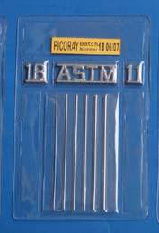 Penetrometer Penetrameter καλωδίων ASME E1025 ASTM E747 ποιοτικός δείκτης IQI εικόνας