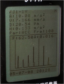 Hg-911H φέροντες συσκευή ανάλυσης δόνησης FFT/συλλέκτης στοιχείων ISO10816 μικρός - μεγέθους