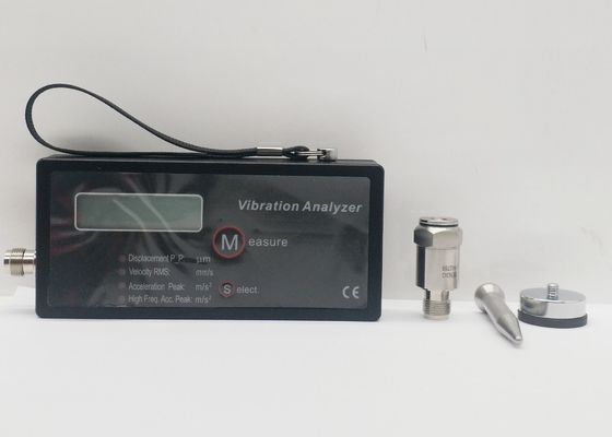 Πιεζοηλεκτρικός μετατροπέων μετρητής δόνησης αισθητήρων LCD ψηφιακός φορητός