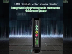 Couplant EMAT υπερηχητική εισαγωγή μετρητών πάχους αέρα