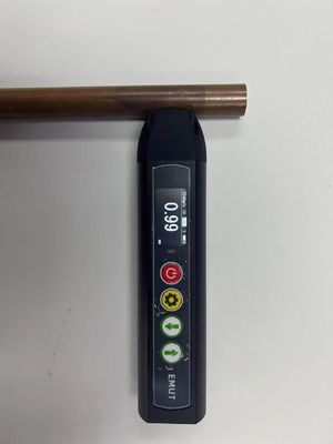 Μια σάρωση EMAT Air Coupling Υπερήχων μετρητή πάχους με υψηλή θερμοκρασία επιφάνειας
