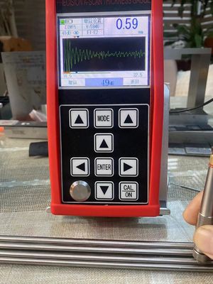 Μια σάρωση B σάρωση 0,001mm htigh ανάλυση διεισδυτική επικάλυψη υπερήχων πάχους μετρητή