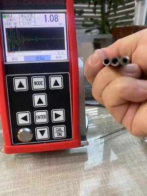 Μια σάρωση B σάρωση 0,001mm htigh ανάλυση διεισδυτική επικάλυψη υπερήχων πάχους μετρητή
