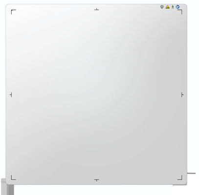 Αμορφικοί αισθητήρες πυριτίου ανιχνευτής επίπεδης οθόνης δυναμική DR και μη καταστροφική δοκιμή