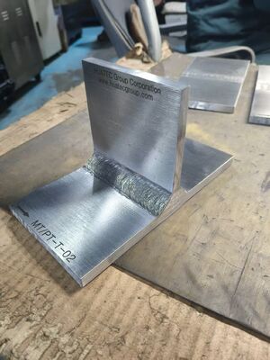 PT DYE Penetrant Inspection Training and Examination Standard Testing Specimen Block Kit